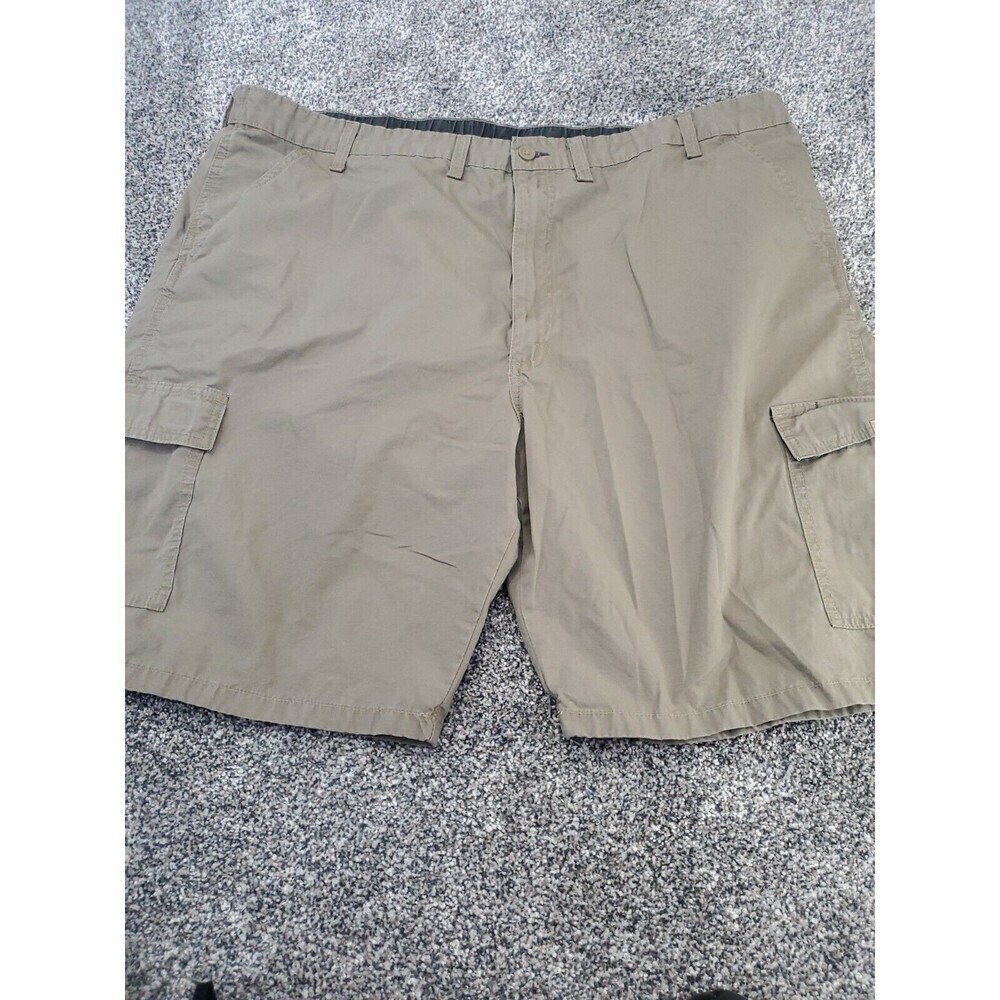 WRANGLER Men's Cargo Khaki Tan Work Shorts Size 46
